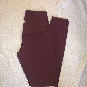Lululemon align 25” size 4
